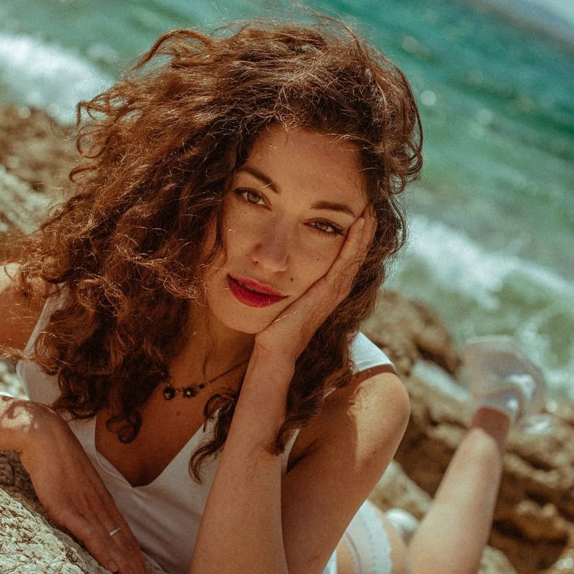 Bold editorial photography from a Deserted Depth session