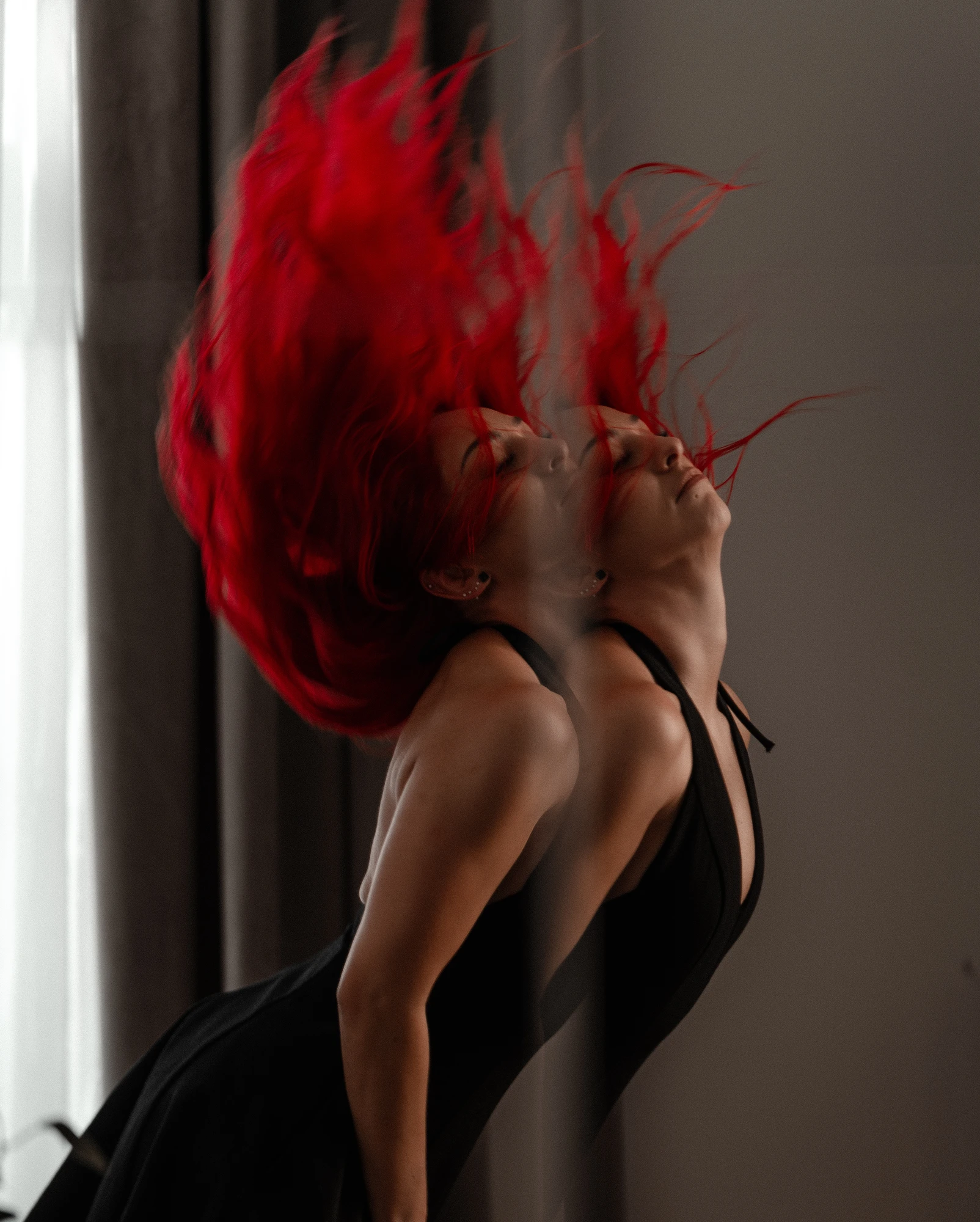 Editorial portrait with raw emotion, bold photography Zagreb